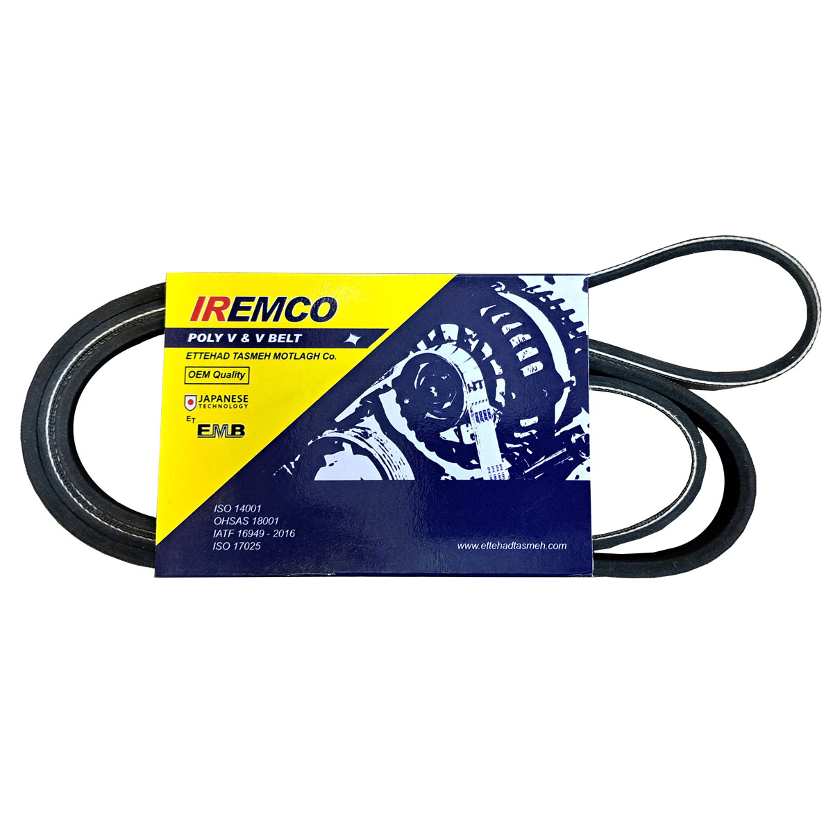تسمه دینام پراید ،ریو ، هیدرولیک تیبا_ EPDM _4 PK 885